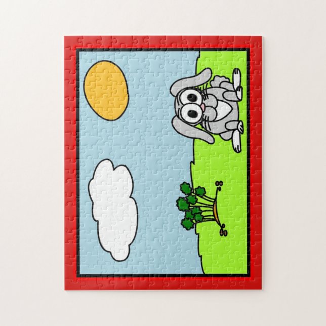 Randy Rabbit Jigsaw Puzzle (Vertical)