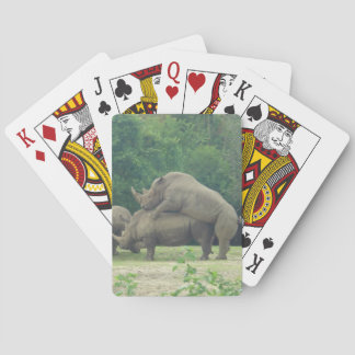 Randy Rhinos Playing cards