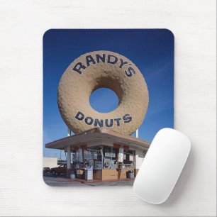 Randy's Doughnuts California Architecture Mouse Pad