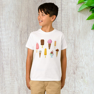 Range Of Ice Creams T-Shirt