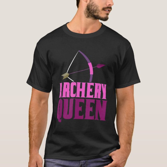 Range Queen Archery Bow Hunter Bow Arrow Hunter Sp T-Shirt (Front)