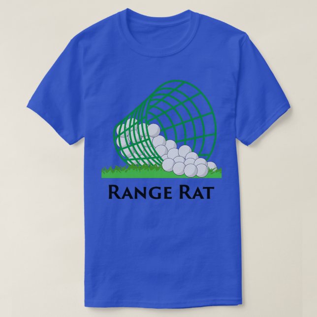 Range Rat Golf T-Shirt (Design Front)