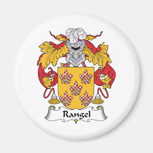 Rangel Family Crest Magnet