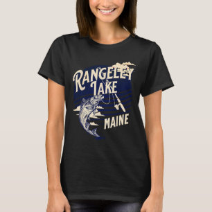 Rangeley Lake Maine Fly Fishing Trout B Fisher Sou T-Shirt