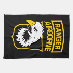 Ranger Airborne Eagle Patch Tea Towel