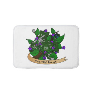 Ranger Dice Design Bath Mat