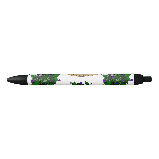 Ranger Dice Design Black Ink Pen (Front)