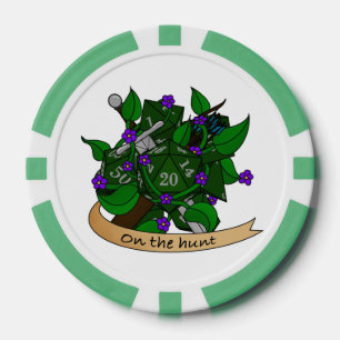 Ranger Dice Design Poker Chips