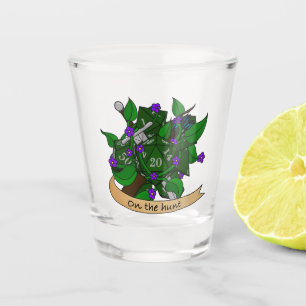 Ranger Dice Design Shot Glass