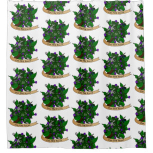 Ranger Dice Design Shower Curtain