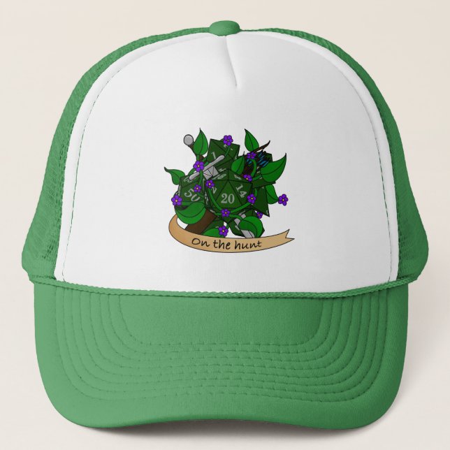 Ranger Dice Design Trucker Hat (Front)