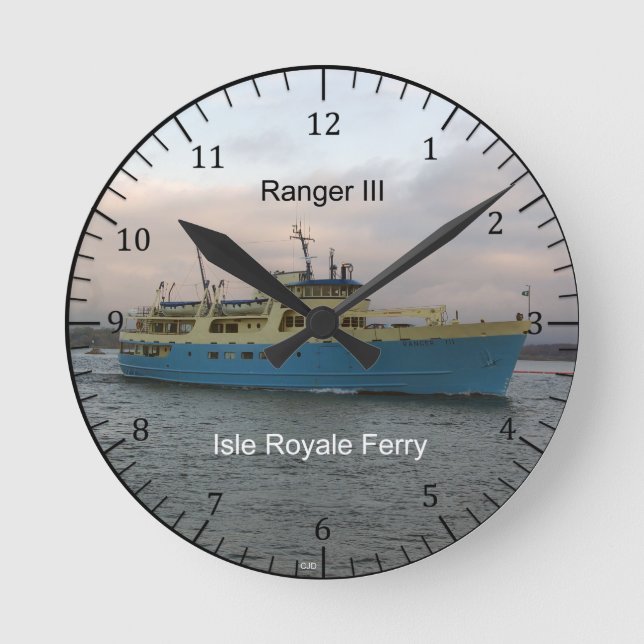 Ranger III clock (Front)