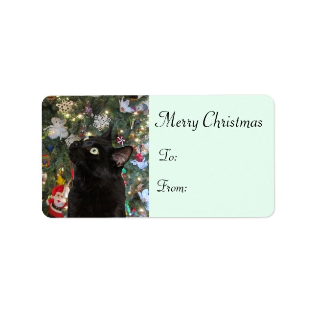 Ranger Kitty Christmas Gift Labels (Front)
