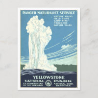 Ranger Naturalist Service at Yellowstone Vintage