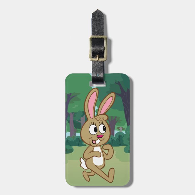 Ranger Rick | Becky Hare Luggage Tag (Front Vertical)