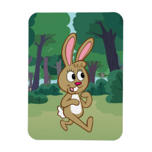 Ranger Rick   Becky Hare Magnet