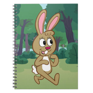 Ranger Rick   Becky Hare Spiral Notebook