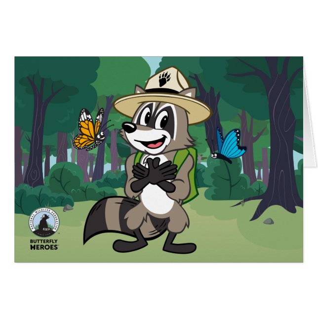 Ranger Rick | Butterfly Hero - Butterfly Sign (Front Horizontal)