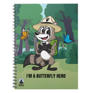 Ranger Rick   Butterfly Hero - Butterfly Sign Notebook