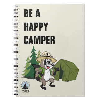 Ranger Rick | Great American Campout -Tent Spiral Notebook