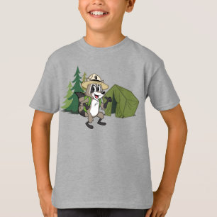Ranger Rick   Great American Campout -Tent T-Shirt