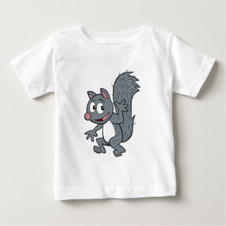 Ranger Rick | Grey Squirrel Waving Baby T-Shirt