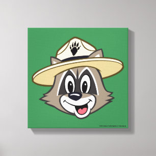 Ranger Rick   Ranger Rick Face Canvas Print