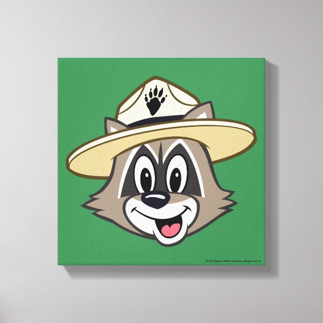 Ranger Rick | Ranger Rick Face Canvas Print (Front)