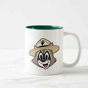 Ranger Rick Ranger Rick Face Two-Tone Coffee Mug