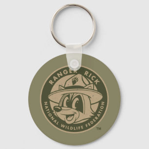 Ranger Rick Ranger Rick Khaki Logo Key Ring