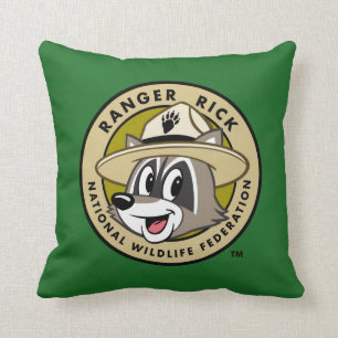Ranger Rick   Ranger Rick Logo Cushion