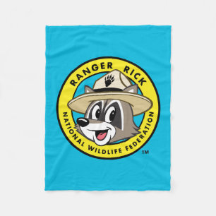 Ranger Rick   Ranger Rick Logo Fleece Blanket