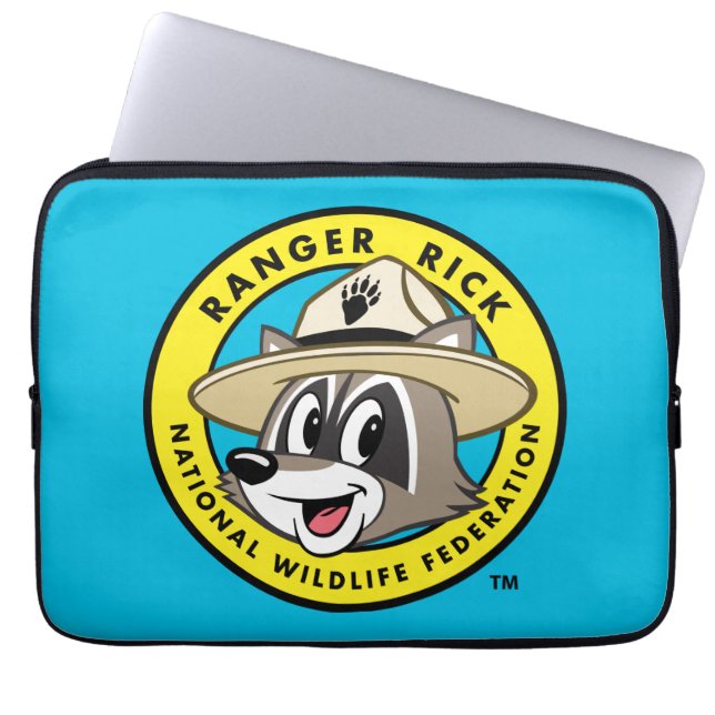 Ranger Rick | Ranger Rick Logo Laptop Sleeve (Front)