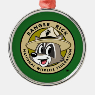 Ranger Rick Ranger Rick Logo Metal Tree Decoration