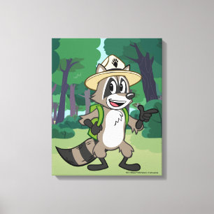 Ranger Rick   Ranger Rick Pointing Canvas Print