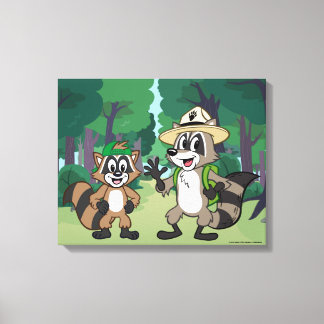 Ranger Rick | Ranger Rick & Ricky Canvas Print