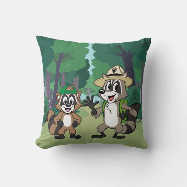 Ranger Rick | Ranger Rick & Ricky Cushion (Front)