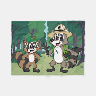 Ranger Rick | Ranger Rick & Ricky Fleece Blanket