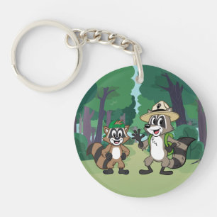 Ranger Rick   Ranger Rick & Ricky Key Ring