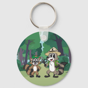 Ranger Rick Ranger Rick & Ricky Key Ring