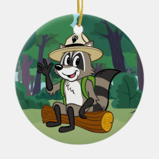 Ranger Rick | Ranger Rick Sitting Ceramic Tree Decoration