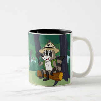 Ranger Rick | Ranger Rick Sitting Two-Tone Coffee Mug