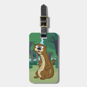 Ranger Rick Reggie Otter Luggage Tag