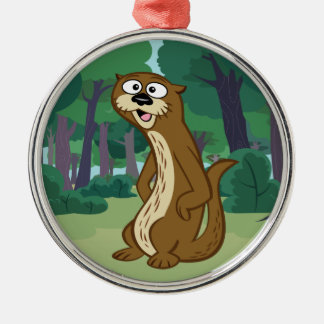 Ranger Rick | Reggie Otter Metal Tree Decoration