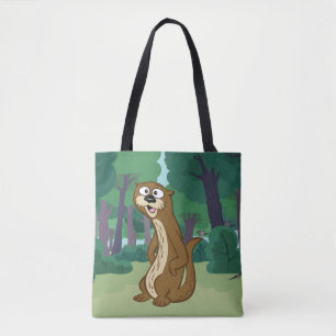 Ranger Rick   Reggie Otter Tote Bag