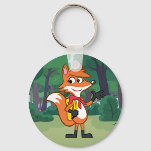 Ranger Rick   Scarlett Fox Waving Key Ring