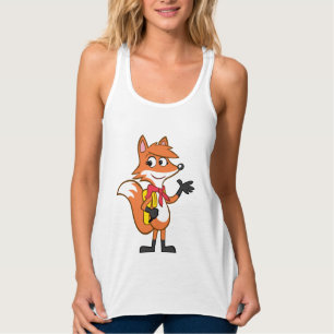 Ranger Rick Scarlett Fox Waving Singlet