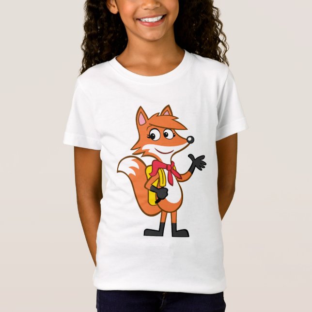 Ranger Rick | Scarlett Fox Waving T-Shirt (Front)