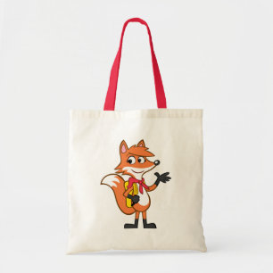 Ranger Rick Scarlett Fox Waving Tote Bag
