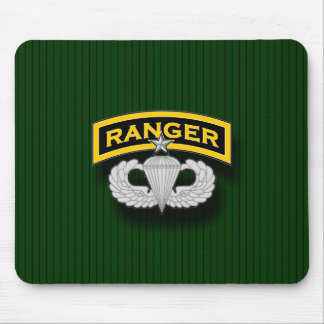Ranger tab and Senior Parachutist badge Mouse Pad
